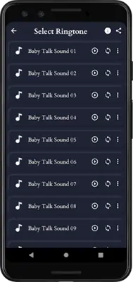 Baby Talk Sounds android App screenshot 1